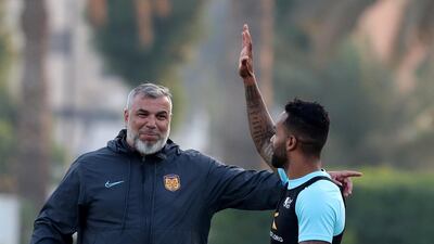 Cosmin Olaroiu and the Jiangsu Suning squad were in Dubai for a training camp.