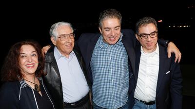 They served time in Iran's Evin prison but were placed on house arrest when Tehran and Washington reached a deal. Reuters