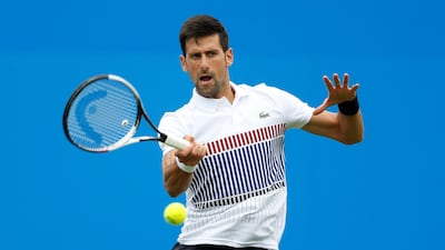 Novak Djokovic's return to action is one of the biggest talking points ahead of the new tennis season. Matthew Childs / Reuters