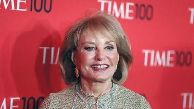 Barbara Walters. Reuters