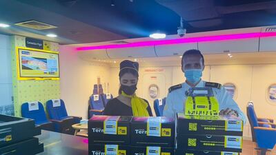 The restaurant is open for dine-in, but also offers home delivery