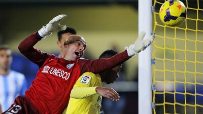 Argentine goalkeeper Willy Caballero. AFP