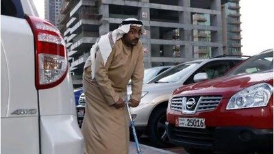 Ali al Sayed hates that he only gets respect on the UAE roads when he is in an SUV; people ignore him when he drives a Corolla.