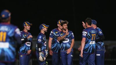 Apart from the Netherlands, Ryan ten Doeschate, third from right, also turns up for Otago Volts and has represented Kolkata Knight Riders in the IPL as well. Joseph Johnson / Getty Images