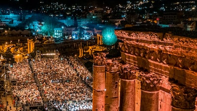 The famous Roman temple at Baalbek. Photo: Rami Rizk