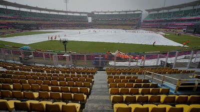 The 2023 World Cup warm-up match between England and India in Guwahati on Saturday, September 30, was washed out. AP