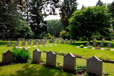Funeral and memorial sites of the western front mark the final resting place of soldiers killed in the First World War. AFP