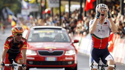 Portugal’s Rui Costa, right, celebrates. Reuters