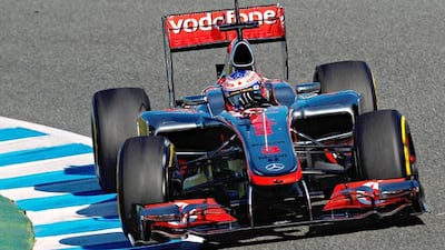 McLaren-Mercedes are one of the few teams not to have committed to the high-nose design that the majority of the F1 field have gone with for 2012. Paul Gilham / Getty Images