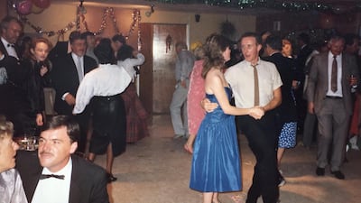 RAK Sailing Club was a popular venue for dances and New Year's Eve parties, like this one in the 1980s. Courtesy: Michelle Leboutte.