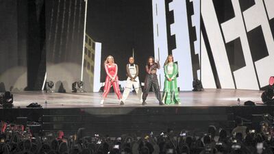 Little Mix were the highlight of the night at Dubai Media City Amphitheatre. Courtesy: Global Education & Skills Forum