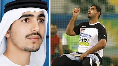 Abdullah Hayayei was killed while training for the World Athletics Championships in London. PA; Getty Images