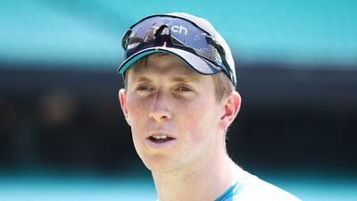 England's Zak Crawley during a Press Conference at the Sydney Cricket Ground on Sunday January 2, 2022. PA