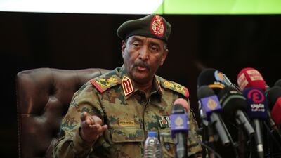 Gen Abdel Fattah Burhan dissolved Sudan’s transitional government and detained other government officials and political leaders in the October 25 takeover. AP