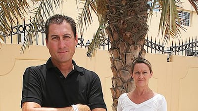 For Marcus Lee and his wife Julie, their five-year ordeal continues after they were not allowed to leave Dubai on a flight headed for Sydney. Courtesy of Julie Lee