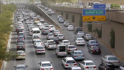 Sales of cars in the kingdom, currently about 800,000 a year, are expected to grow at more moderate rate. Fahad Shadeed / Reuters