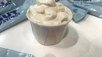 Gut Instinct vegan mayonnaise. Janice Rodrigues / The National