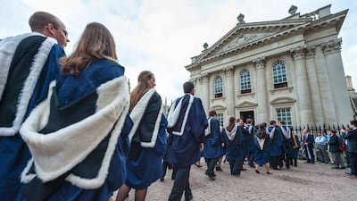 The prestige of UK universities like Cambridge (pictured) is highly attractive to international students. Alamy