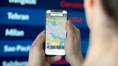 Flight-tracking platforms have been around for years, but their popularity spikes during major global incidents. Getty Images