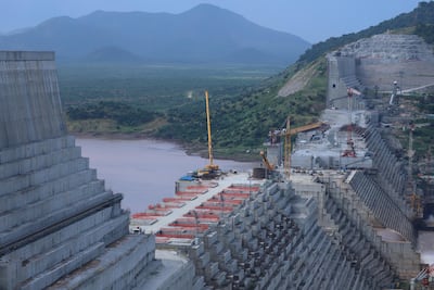 Ethiopia's controversial Grand Renaissance Dam as it undergoes construction on the river Nile. Reuters