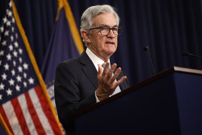 The US Federal Reserve chairman Jerome Powell says itsis tto early to think about pausing interest rate increases. AFP