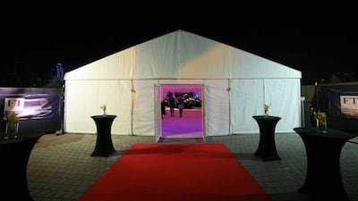 Tent supplier Hafla has a wide variety of marquees for hire. All photos: Hafla.