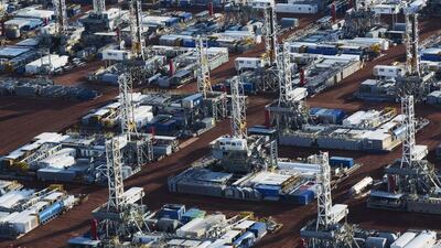 Saudi Arabia and other Opec members have been competing against high-cost US shale producers by encouraging low oil prices. Andrew Cullen / Reuters