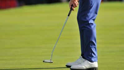 Ryder Cup hero Jamie Donaldson is in Dubai. Glyn Kirk / AFP