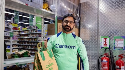 Khaja Kaleemuddin, another Careem captain, from Hyderabad in India, supports his wife, three children and extended family