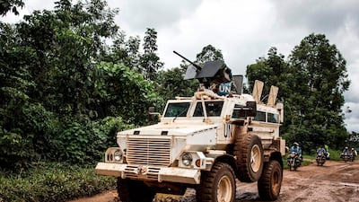 Many travel by boat due to poor road consitions. AFP