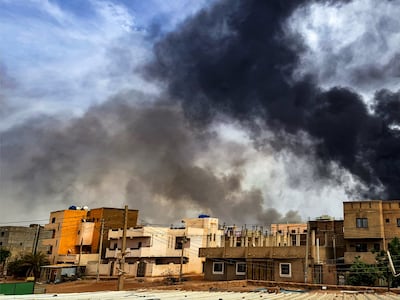 Fighting is continuing in southern Khartoum. AFP