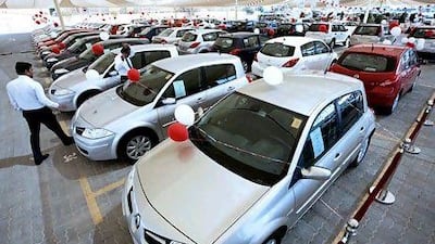 The Central Bank in May introduced a mandatory 20 per cent deposit on car purchases. Jaime Puebla / The National