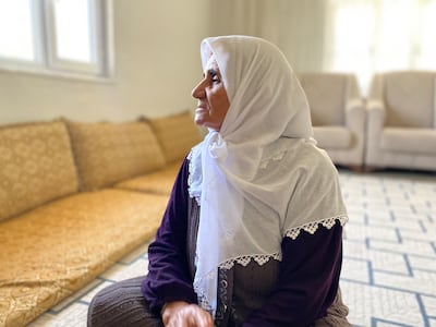 Narin Guran's grandmother, Remziye Cagbas, has taken over childcare and domestic chores in the Guran family. Lizzie Porter/ The National