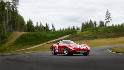 A 1962 Ferrari 250 GTO by iconic Italian automaker Scaglietti. The car was auctioned by Sotheby's for $48.4 million in August. Courtesy of Sotheby's
