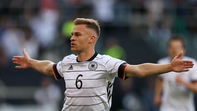 Joshua Kimmich 8 - Gave Germany the lead. Nice build up play culminating in a dangerous delivery from Raum that was cooly side footed home by Kimmich as he ghosted into the Italian box unmarked. Controlled the tempo of the game alongside Gundogan. Getty