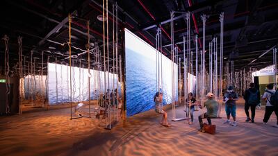 Lebanon's pavilion celebrates the country’s most valuable resource: its people. Photo: Expo 2020