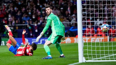 RIGHT WING Joao Felix (Atletico Madrid) - The 22-year-old with the massive, €120m price tag led Atletico’s forward line in the absence of Luis Suarez and Antoine Griezmann from the starting line-up. He alarmed Manchester United from the word go. His flying, stretching headed goal was outstanding. AP Photo