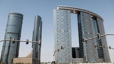 Shams Abu Dhabi high-end apartments. Christopher Pike / The National