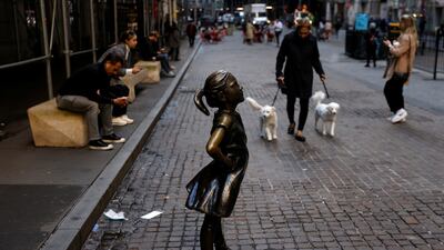 Members of the Public Design Commission granted an 11-month permit extension and said they would spend the next six months exploring a way for New York City to take ownership of the statue. Reuters