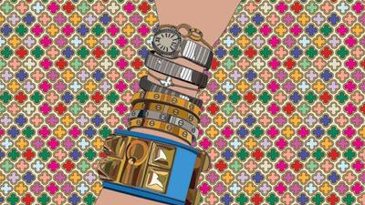 Arm Candy by Fatma Al Mulla part of the 7th Ramadan Art Bazaar in Abu Dhabi. Images courtesy of the artist.