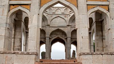 The multi-arched Ashrafi Mahal