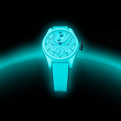 Technologically advanced materials signal a certain mystery compared to traditional noble metals. Photo: IWC Schaffhausen