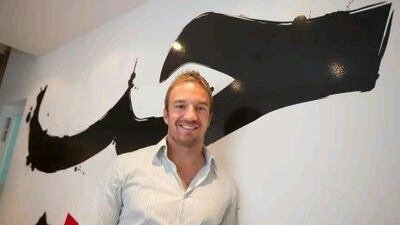 Ethan Appleby of Good Harbor International in Abu Dhabi says design thinking brings out creativity and innovation. Jaime Puebla / The National