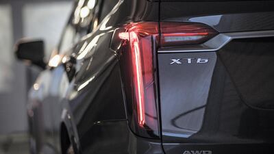 The XT6's rear wing.