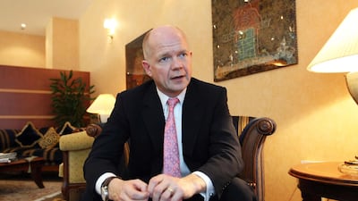 Lord Hague was speaking to MPs following the resignation of Sir Kim Darroch, UK ambassador to the US. Stephen Lock / The National.