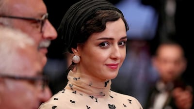 Actress Taraneh Alidoosti attends the "Elle" premiere during the 69th annual Cannes Film Festival at the Palais des Festivals on May 21, 2016 in Cannes, France. (Photo by Andreas Rentz/Getty Images)