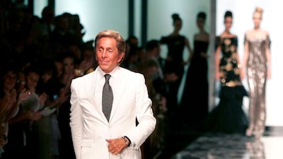 Italian fashion designer Valentino Garavani, who has died at the age of 93, pictured in Rome in 2007. EPA