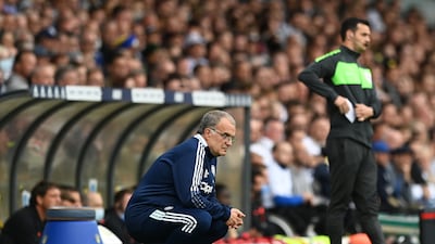 Leeds manager Marcelo Bielsa. Getty