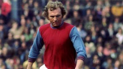 West Ham and England's Bobby Moore.