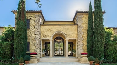 The house is designed to reflect European elegance alongside Californian aesthetics. Courtesy Mark Angeles - Unlimited Style Photography